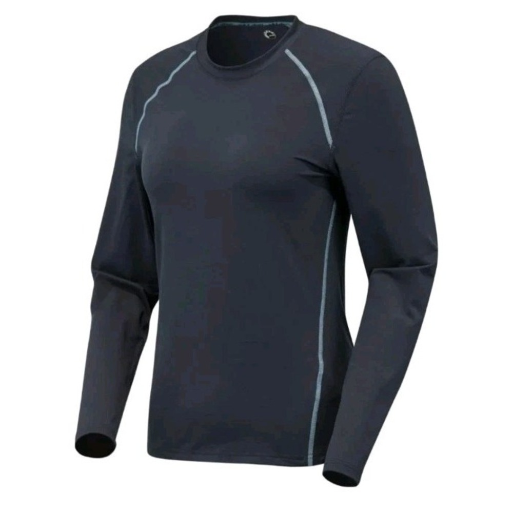 Ski-Doo Performance Women's Sz XS‎ Navy Long Sleeve T Shirt Boat Fish NEW